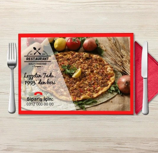 Kuşe Amerikan Servis Baskı